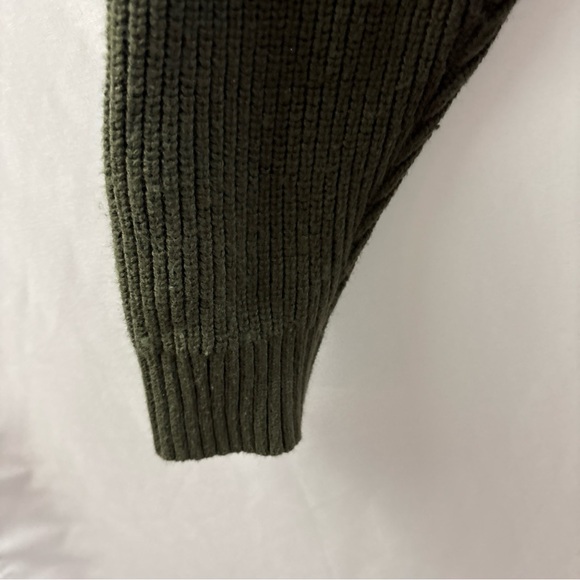 Blake Shelton X Lands' End Men's XL Ribbed Crewneck Sweater Green - Picture 8 of 10